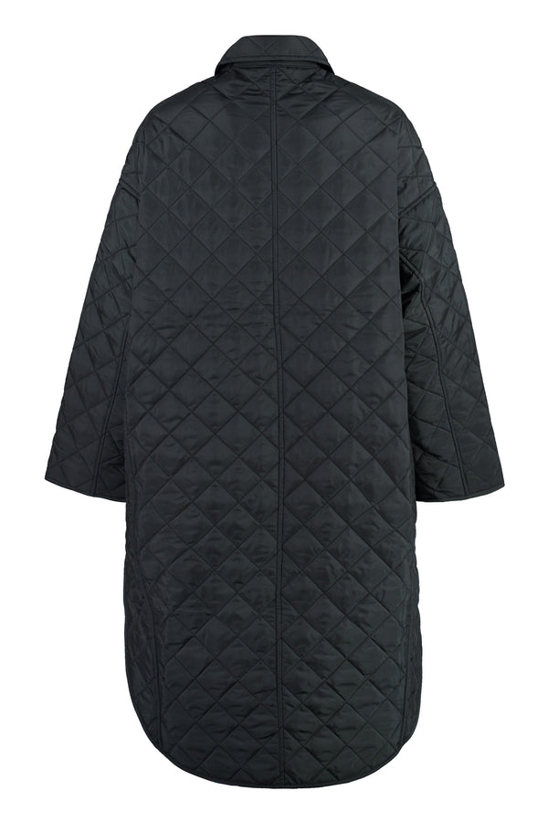 Techno fabric padded jacket-1